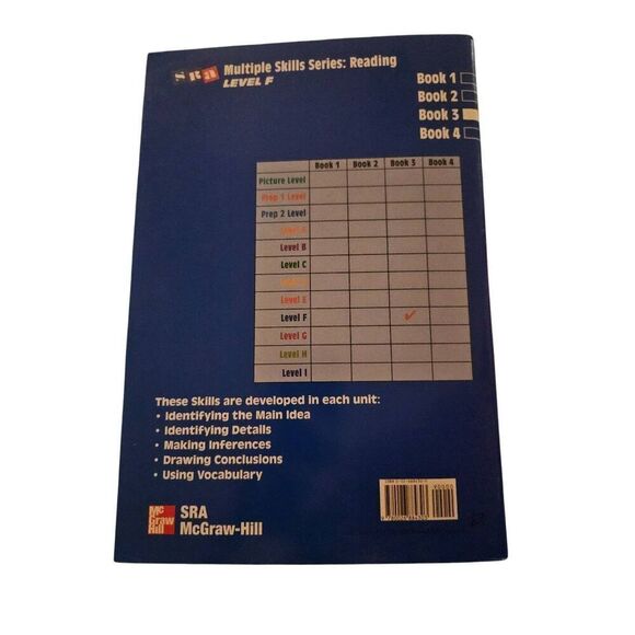 Multiple skills series: reading Level F book 3 SRA mcgraw-Hill isbn 0026884305 - Picture 2 of 5